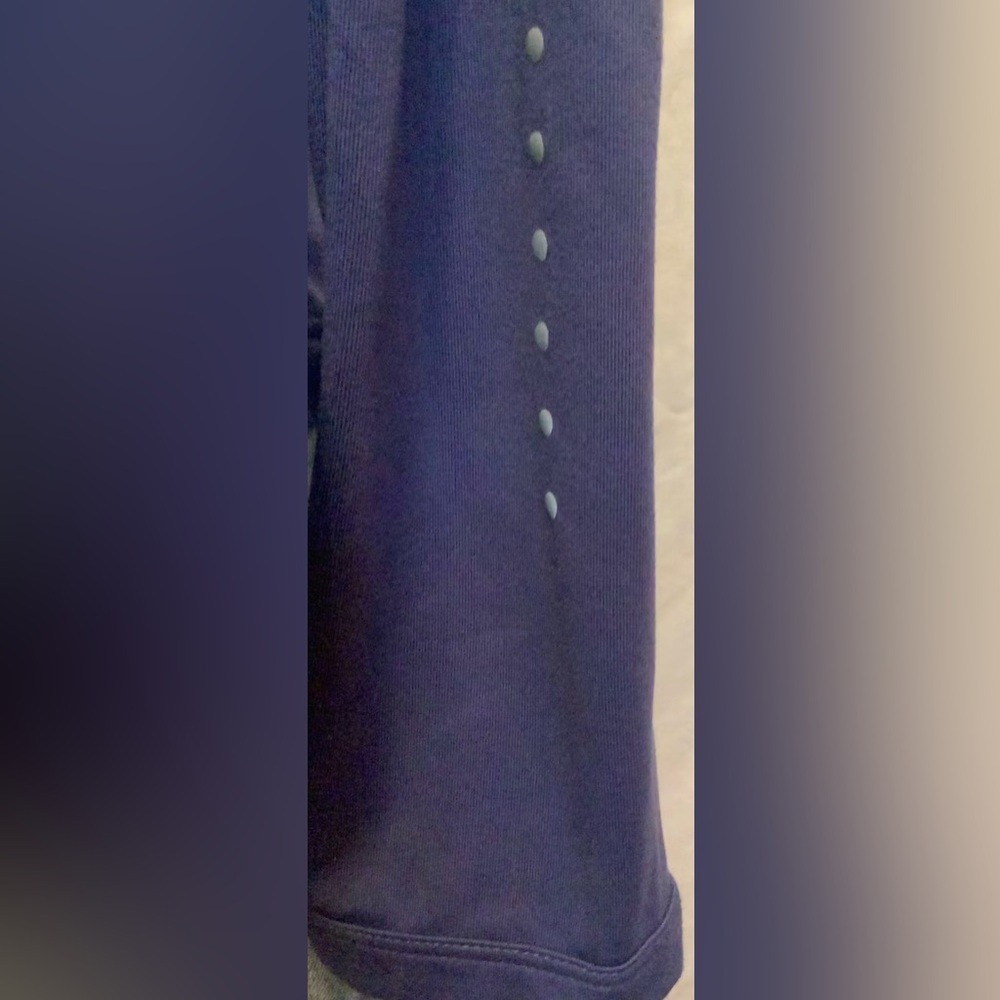 Nike Dri-fit Women's Periwinkle Long Sleeve Activewear Jacket - Picture 7 of 11